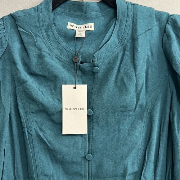 NWT Whistles tie waist midi dress - Picture 9 of 11